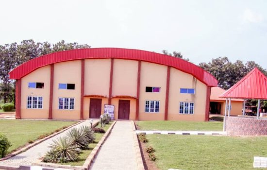 SCHOOL HALL AND WALK WAY